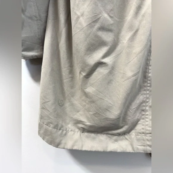 Lululemon Always There Short Trench Coat Raw Linen - Picture 7 of 14